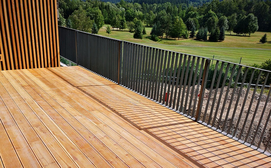 Drvene terase pružaju svu potrebnu udobnost